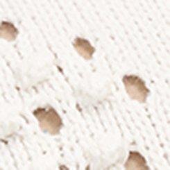 Belle Isle Button Front Short Sleeve Cardigan, WHISPER WHITE, swatch