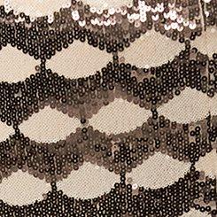 Studio Micro Sequin Mini Skirt, SILVER, swatch