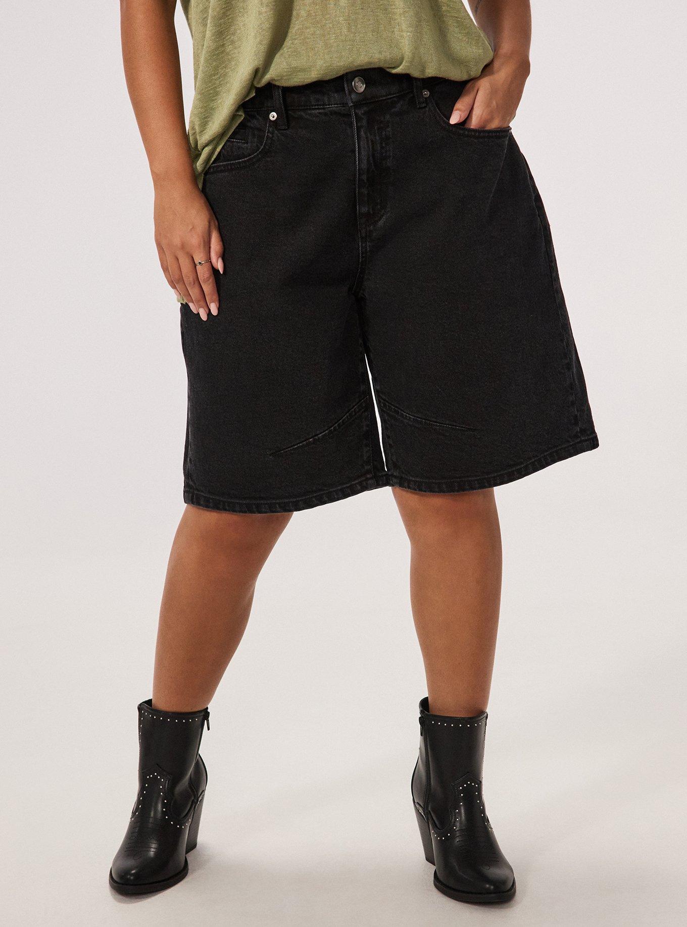 Festi Low Rise Baggy Jort, COAL MINE, alternate
