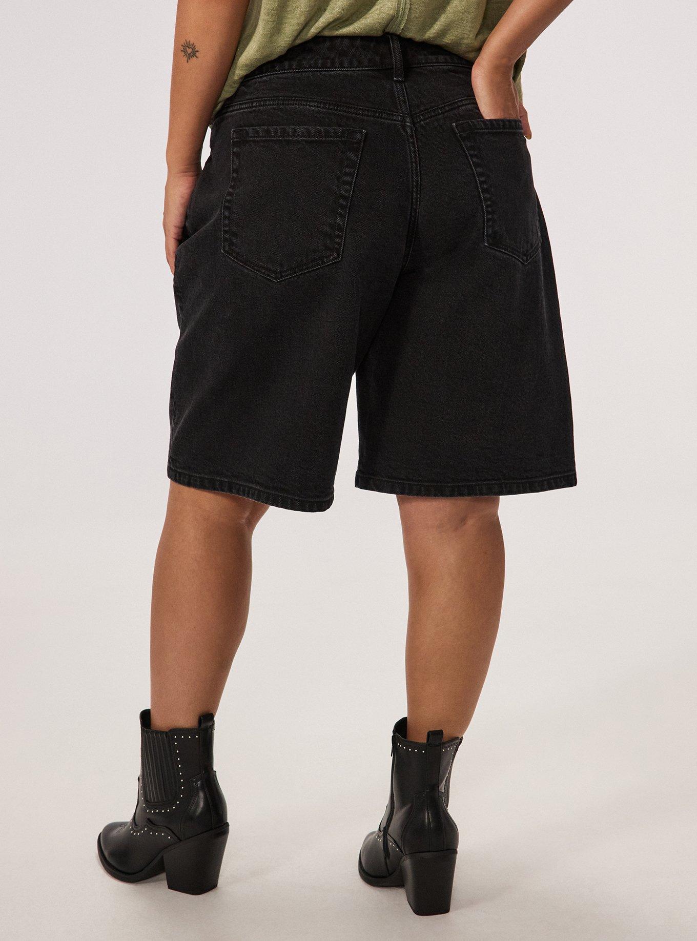 Festi Low Rise Baggy Jort, COAL MINE, alternate