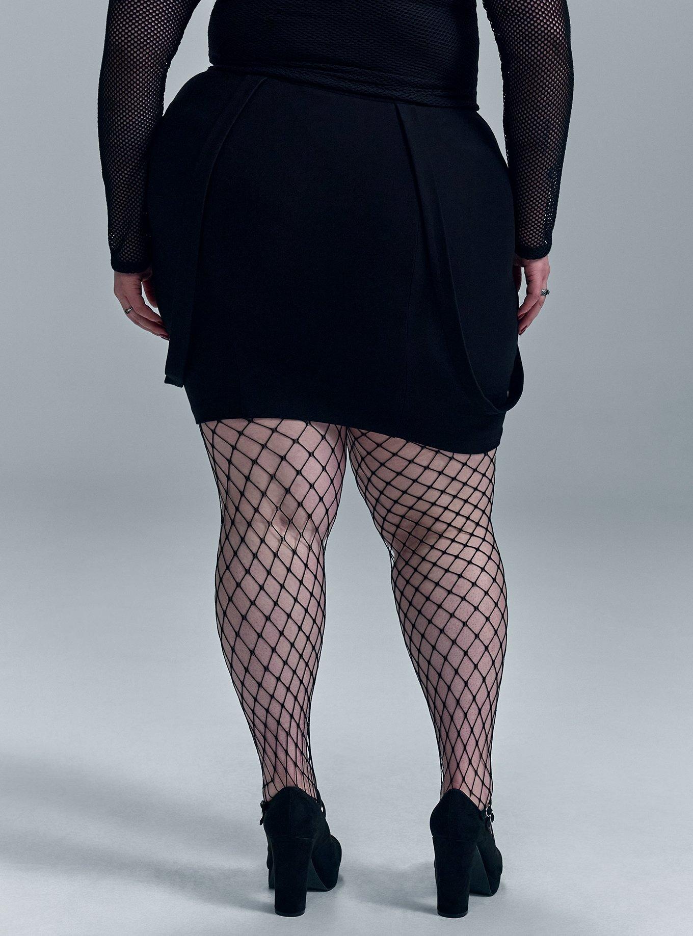 Nightfall Strappy Mini Skirt, DEEP BLACK, alternate