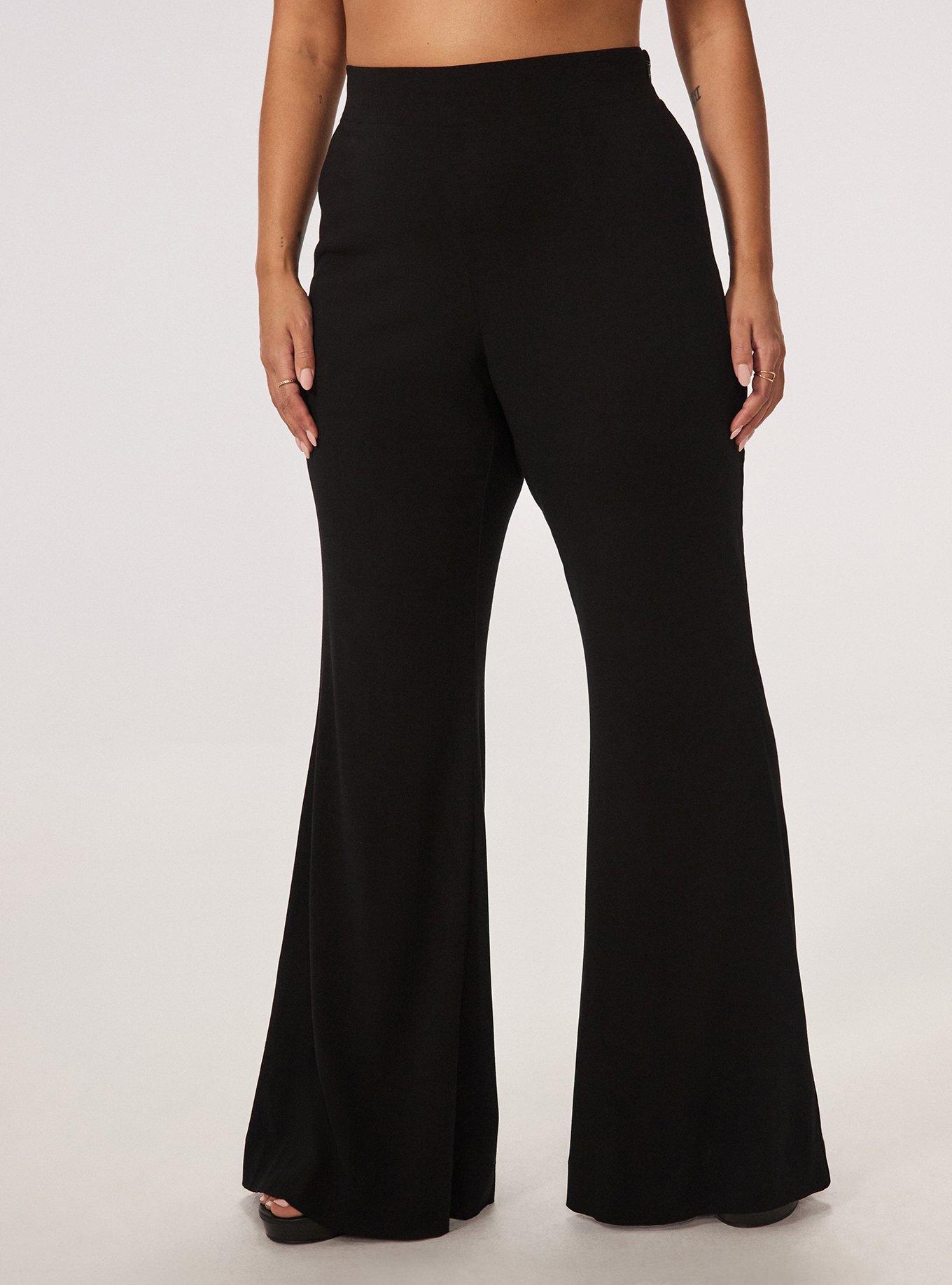 Plus Size - Festi Flare Pant with Side Zip - Torrid