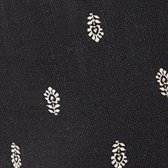 Festi Flare Pant with Side Zip, MIKKA MOTIFS  BLACK, swatch