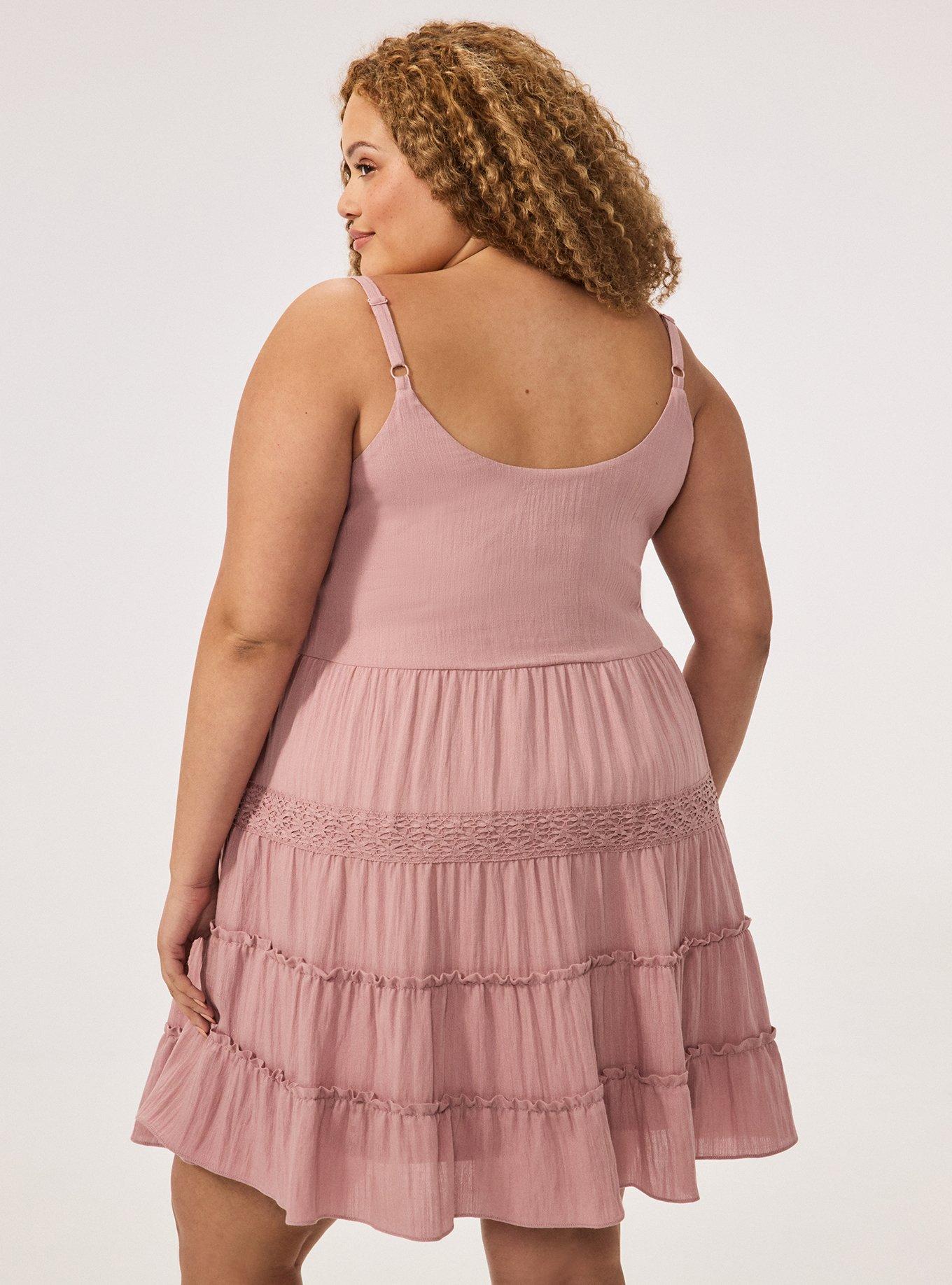 Festi Tiered Mini Dress, WOODROSE, alternate