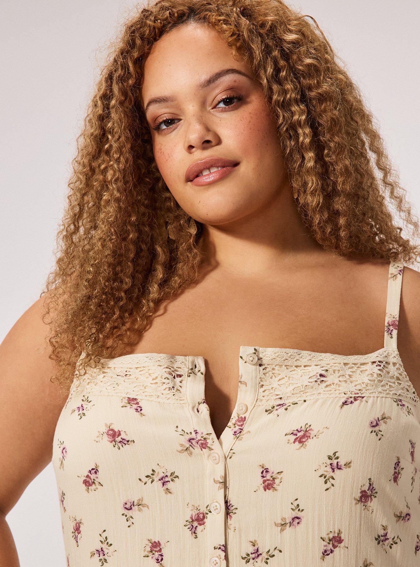 Plus Size - Festi Tiered Mini Dress - Torrid