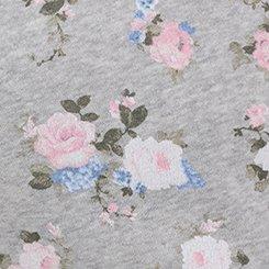 LoveSick Raw Edge Sweat Short, MANSFIELD ROSE PALE BLUE GREY, swatch
