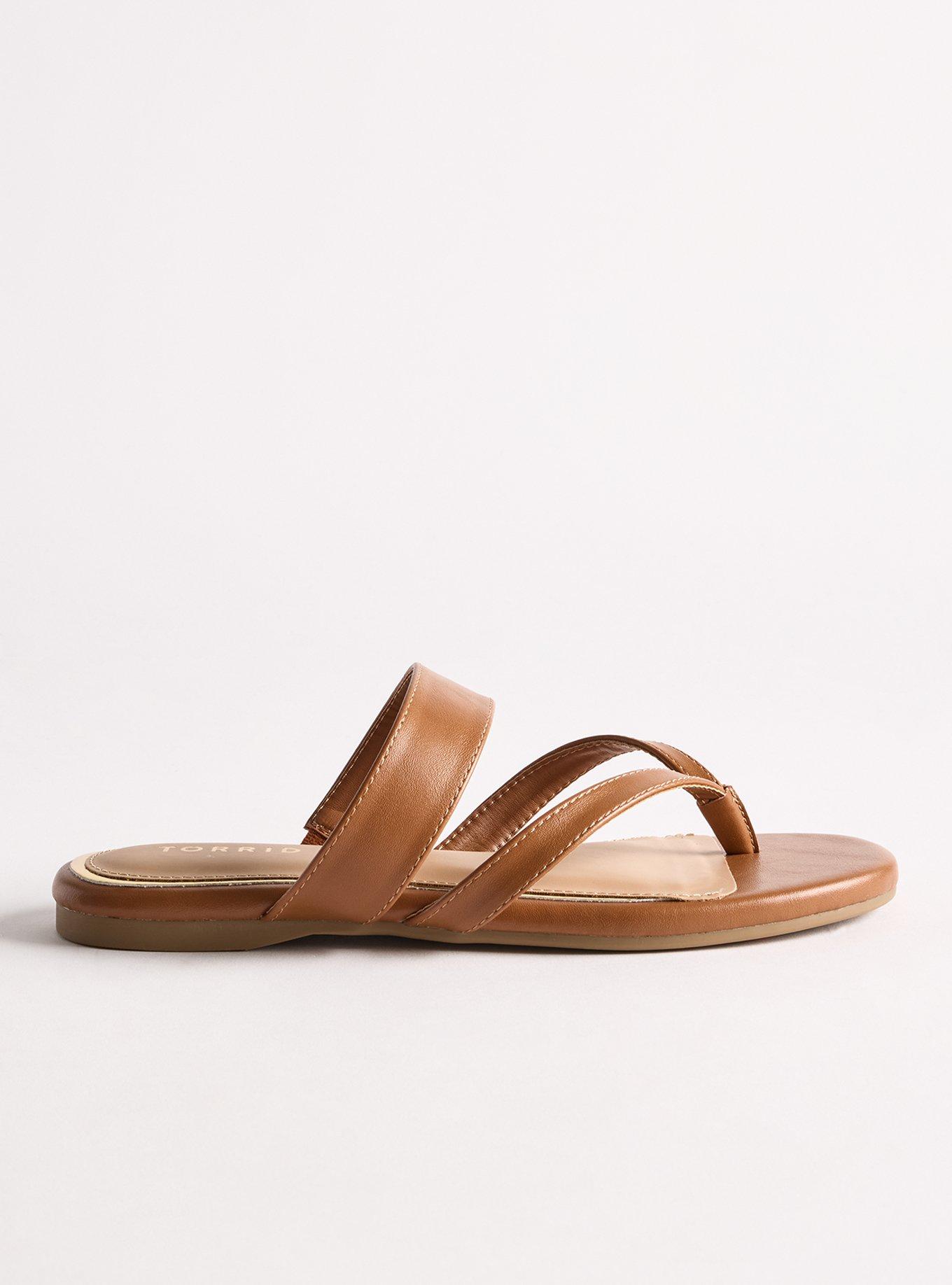 Strappy Thong Sandal (WW), COGNAC, alternate
