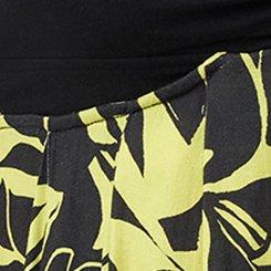 Studio Cut-Out Detail Maxi Dress, SHADOW BOX FLORAL YELLOW, swatch
