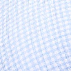 LoveSick Flutter Sleeve Babydoll Top, LE PETIT GINGHAM BLUE, swatch