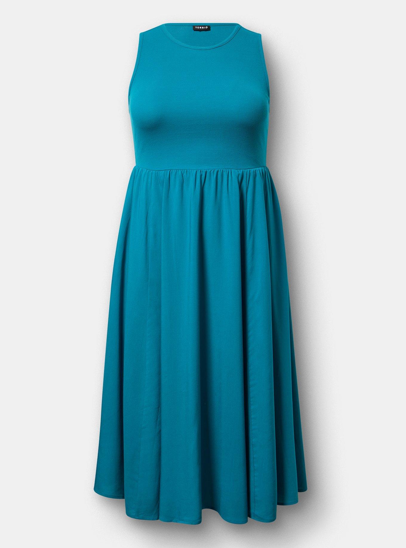 shop knits cap sleeve dress Knotted Knit Cap Sleeve Evening Dress main image 1
