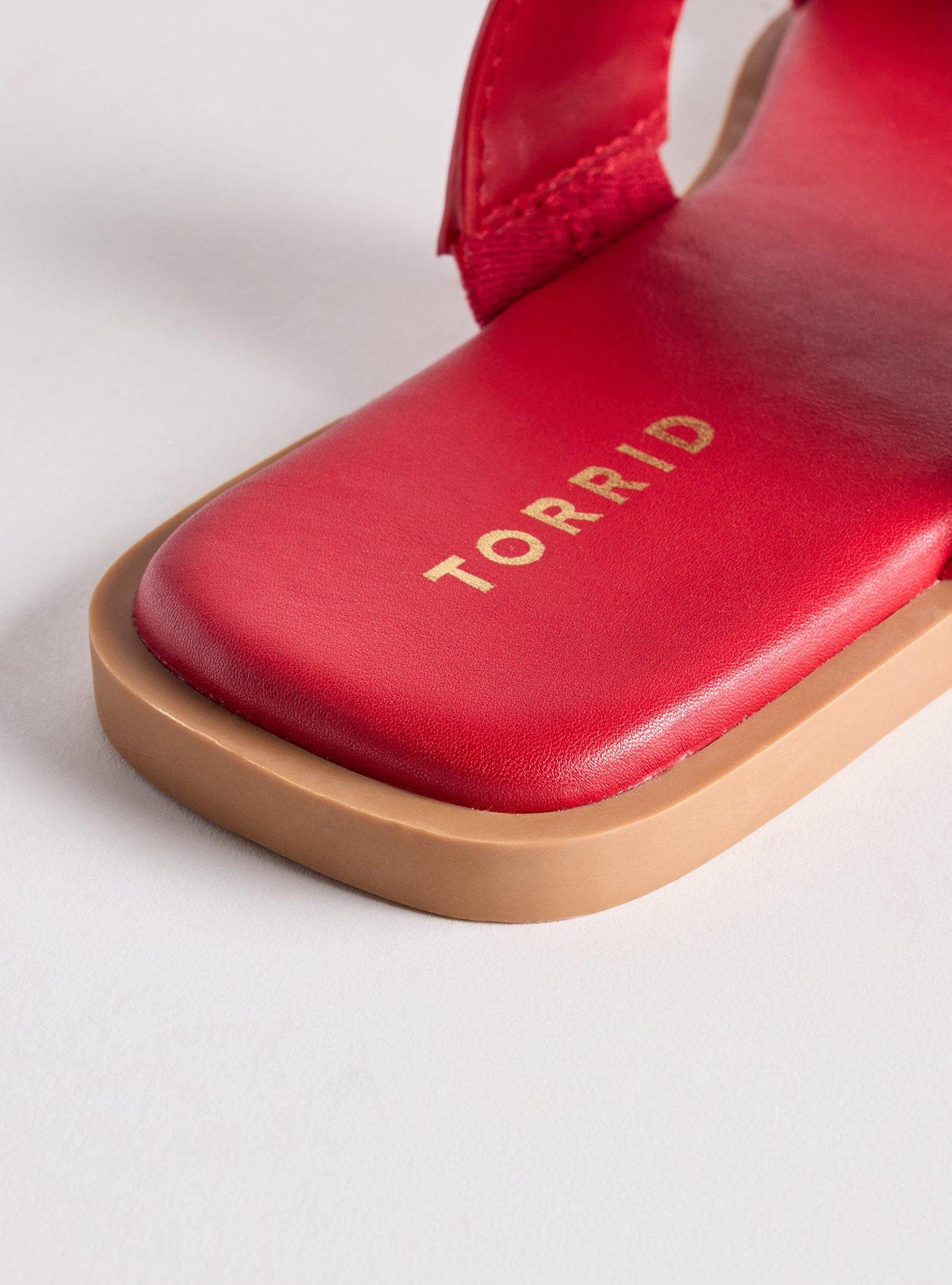 Double Strap Slide (WW), RED, alternate