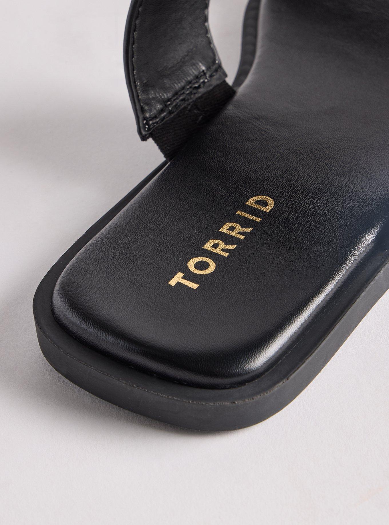 Double Strap Slide (WW), BLACK, alternate