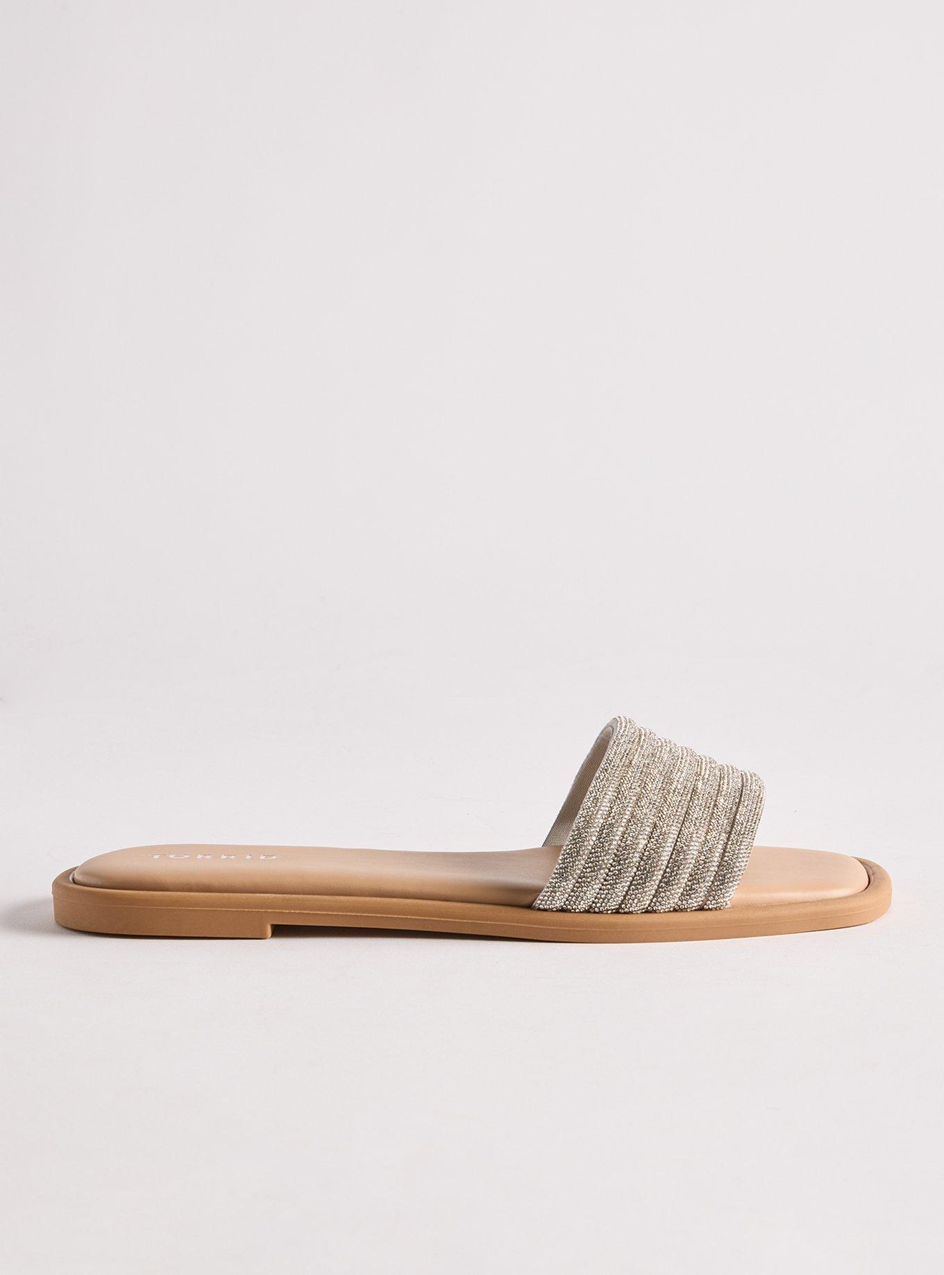 Embellished Slide (WW), SILVER, alternate
