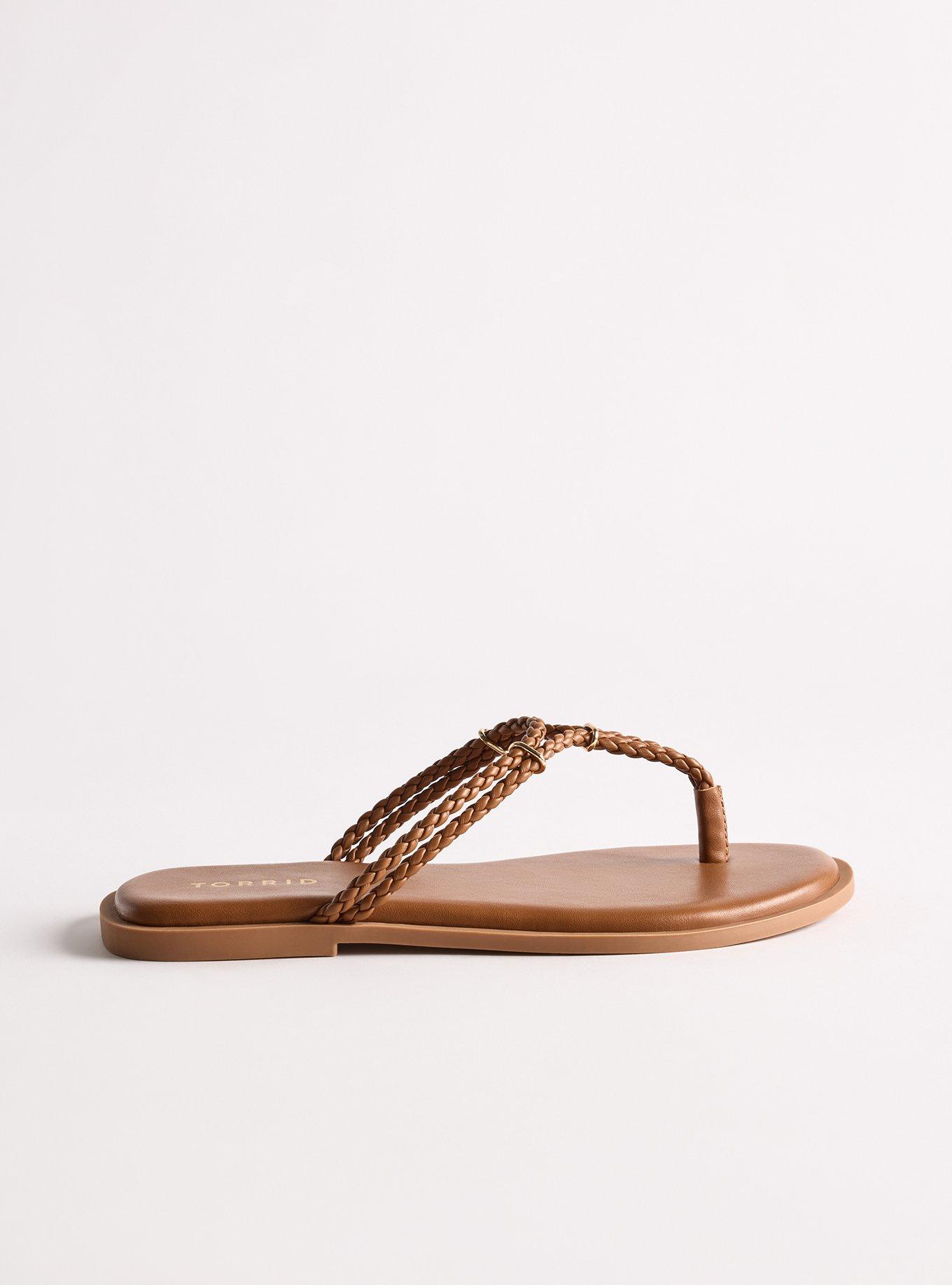Woven Flip Flop (WW), COGNAC, alternate