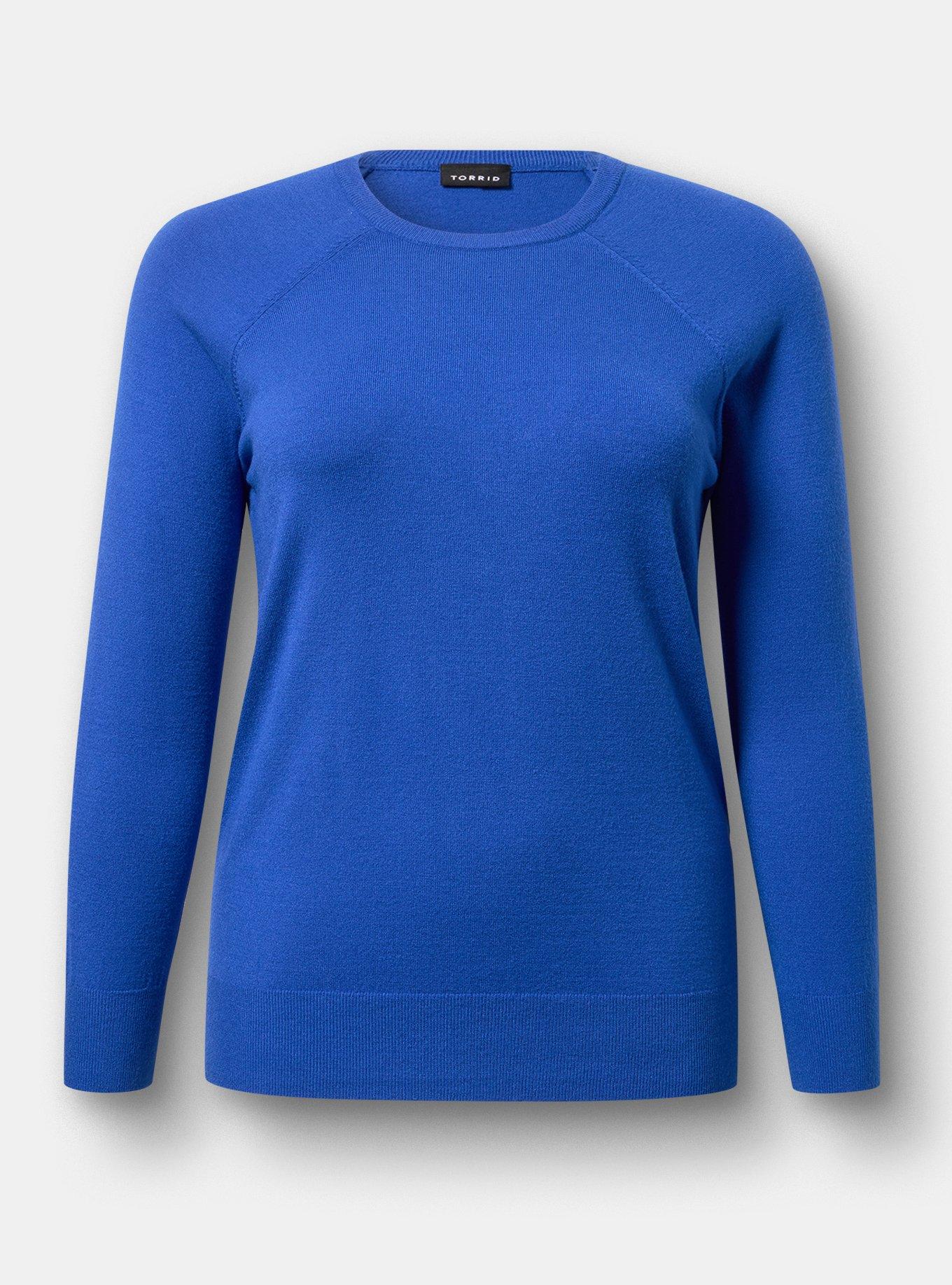 Everyday Soft Crew Pullover Sweater, SURF THE WEB, flat