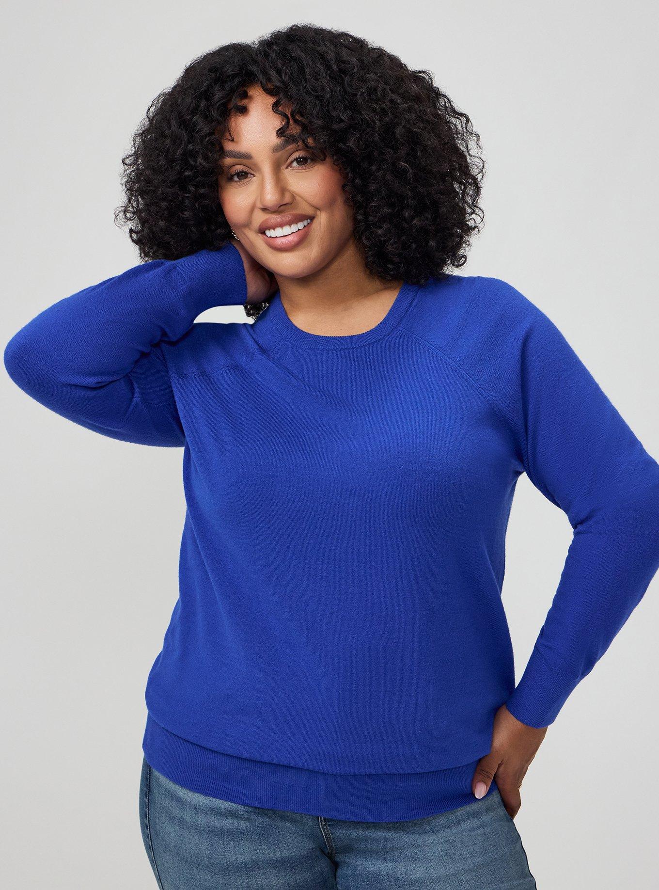 Everyday Soft Crew Pullover Sweater, SURF THE WEB, hi-res