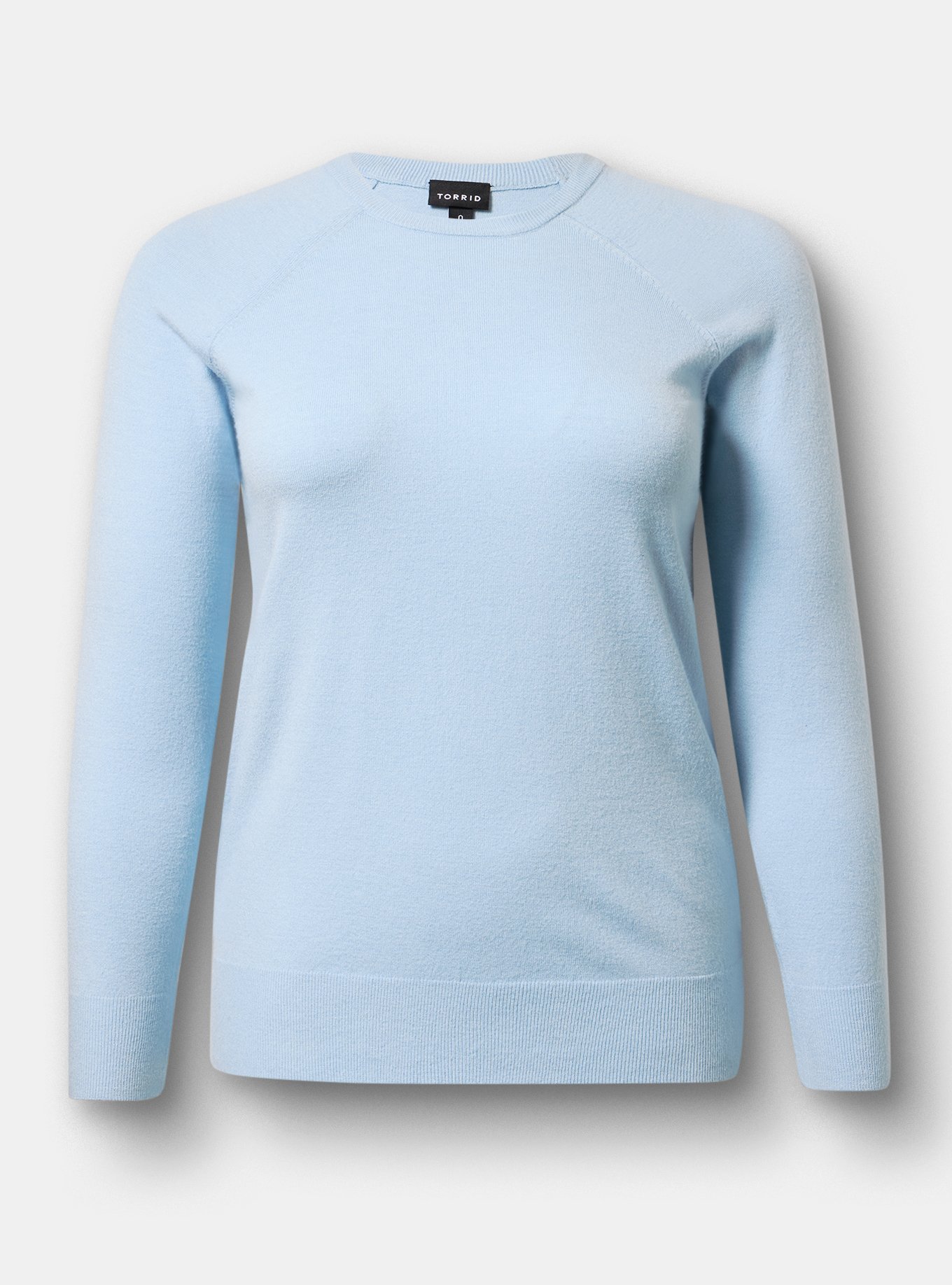 Everyday Soft Crew Pullover Sweater, CASHMERE BLUE, hi-res
