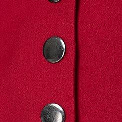 Retro Chic Ponte Pencil Skirt, JESTER RED, swatch