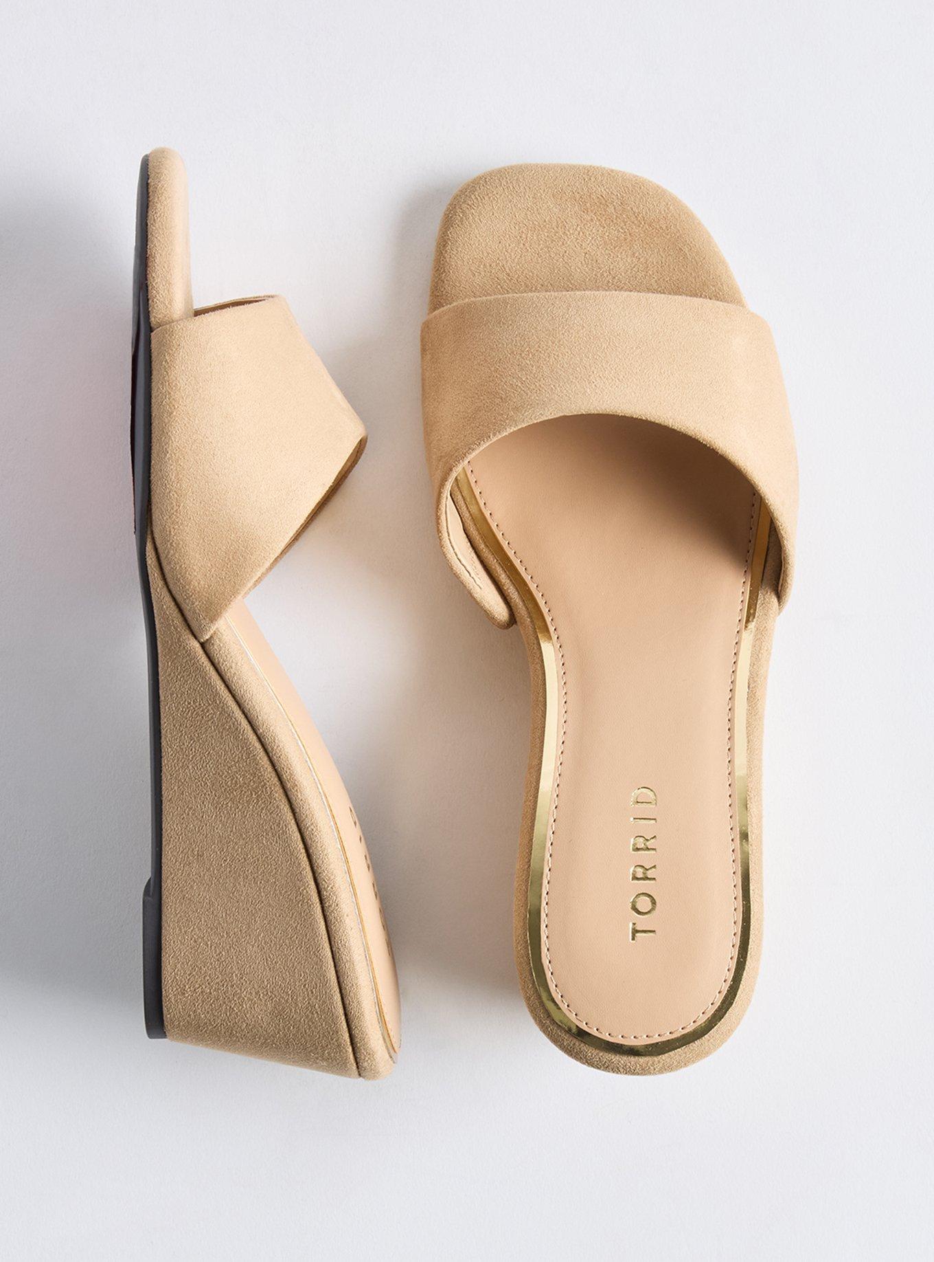 Single Strap Wedge (WW), TAUPE, hi-res