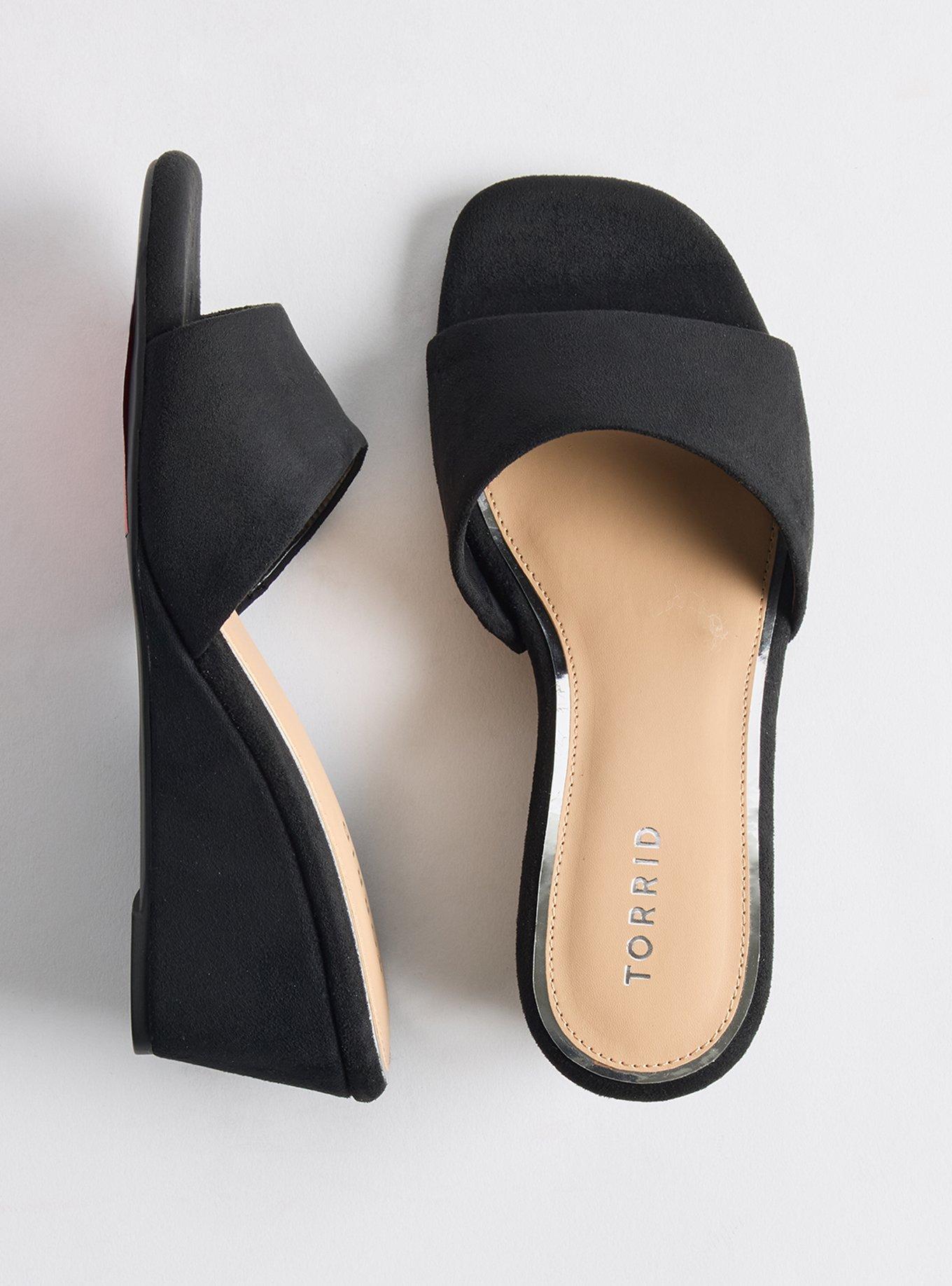 Single Strap Wedge (WW), BLACK, hi-res