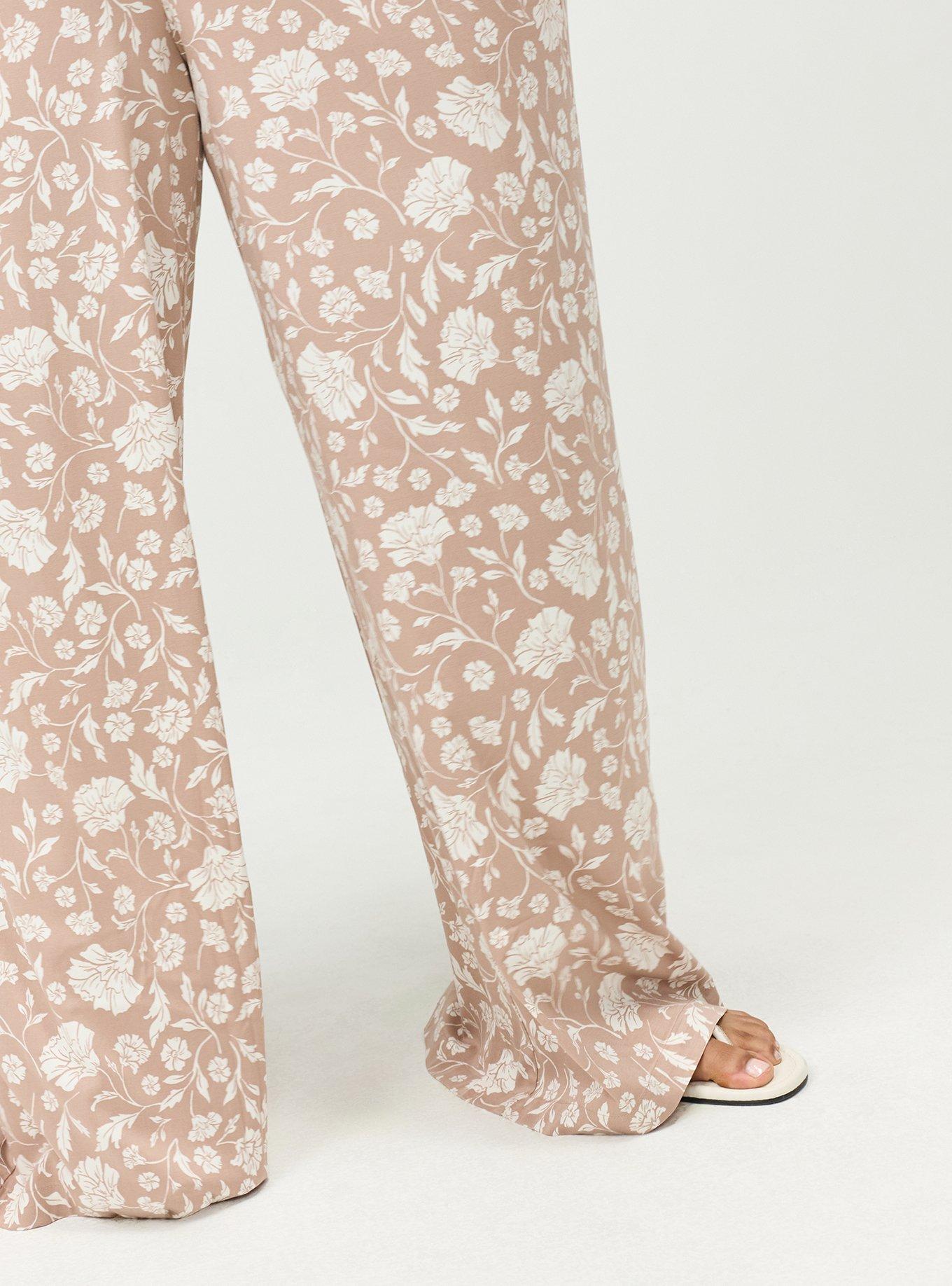 Plus Size - High-Rise Wide-Leg Stretch Challis Pant - Torrid