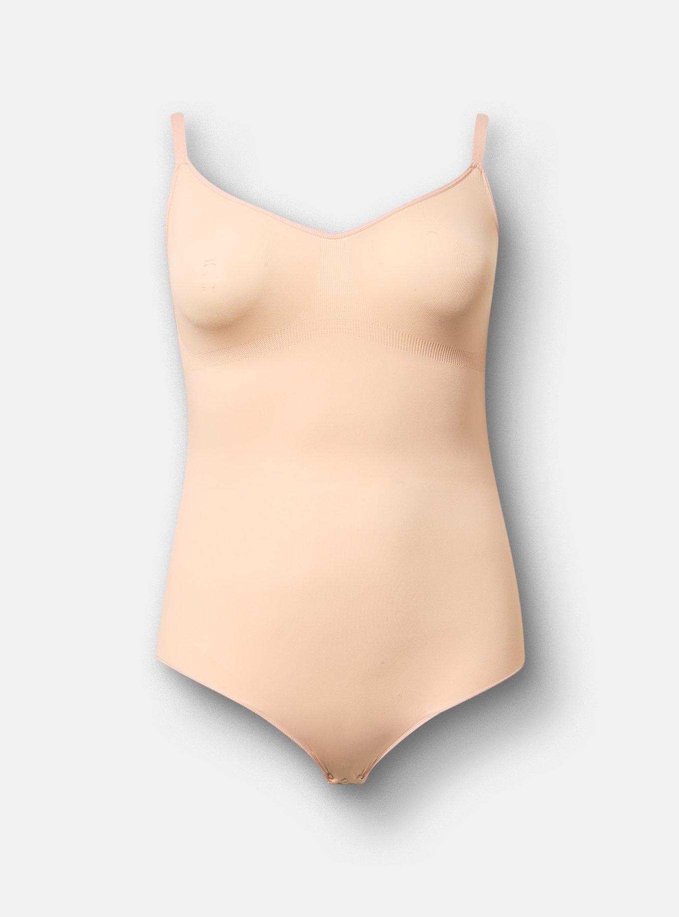 Level 2 Shaping Seamless Brief Bodysuit, ROSE DUST, flat