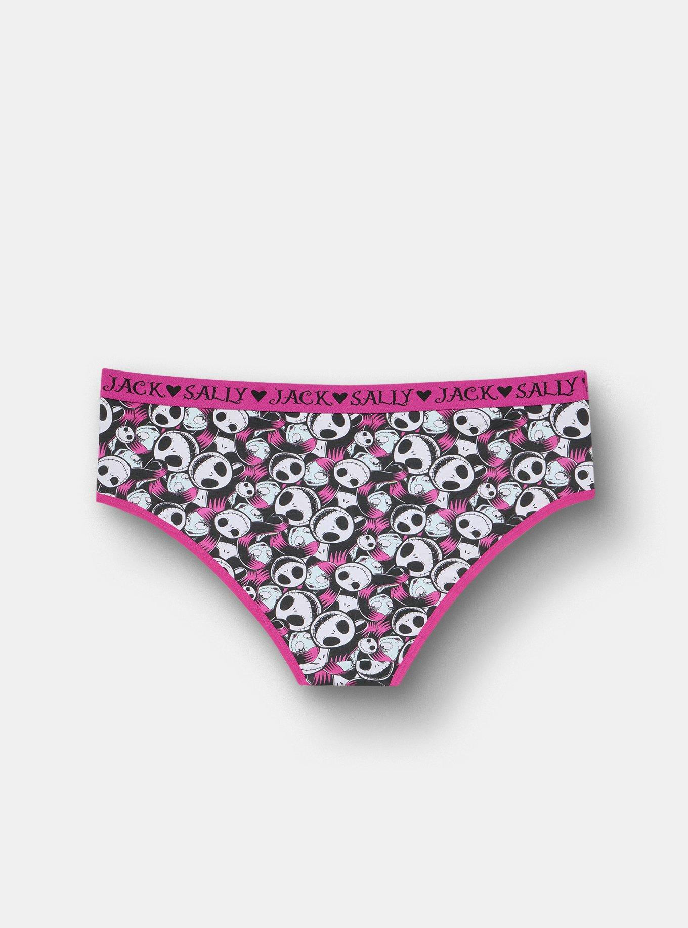 Nightmare Before Christmas Mid-Rise Cotton Hipster Panty, MULTI, alternate