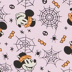 Plus Size Mickey Halloween Mid-Rise Cotton Cheeky Panty, MULTI, swatch