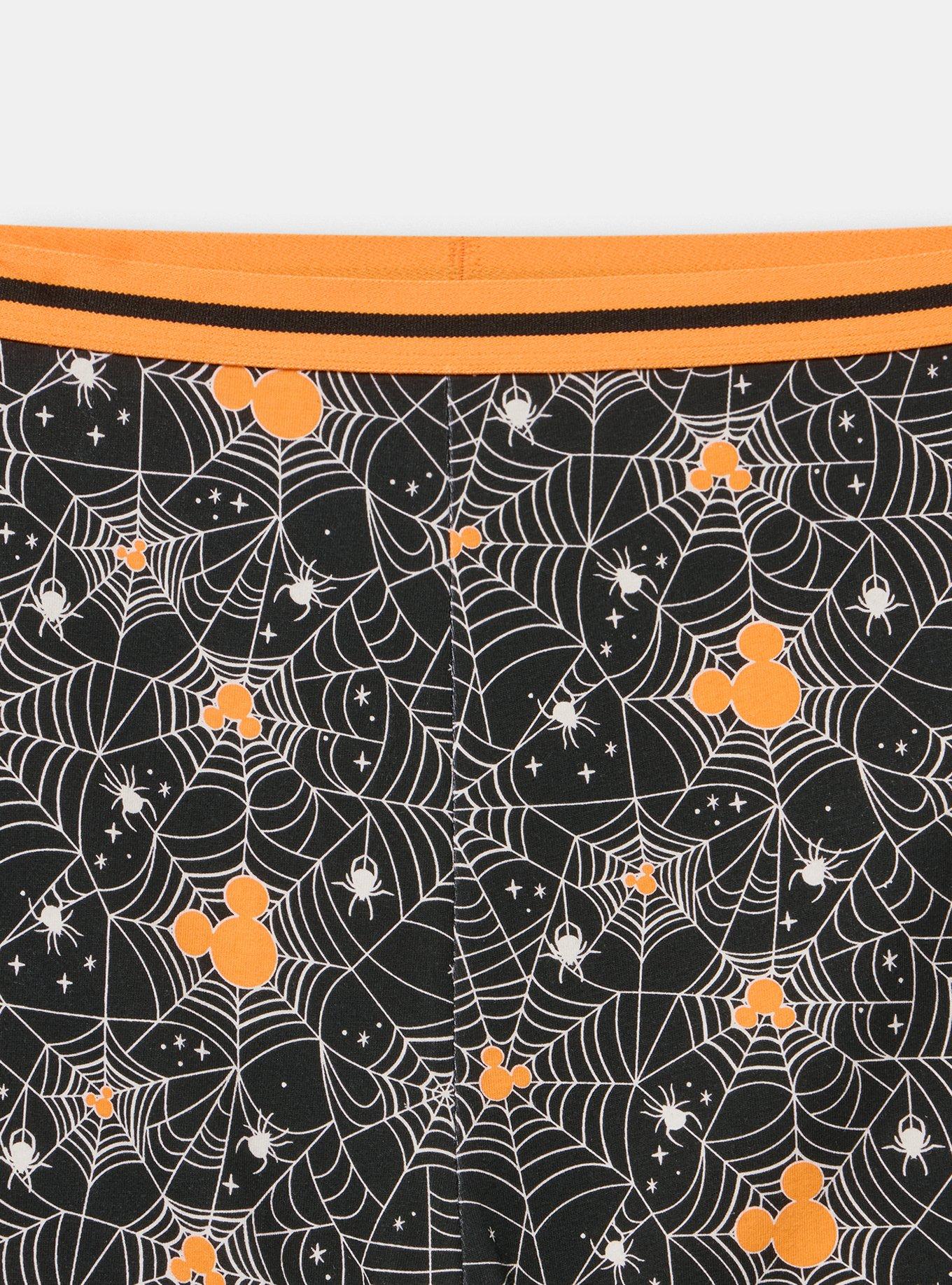 Plus Size Mickey Halloween High-Rise Cotton Shortie Panty, MULTI, alternate
