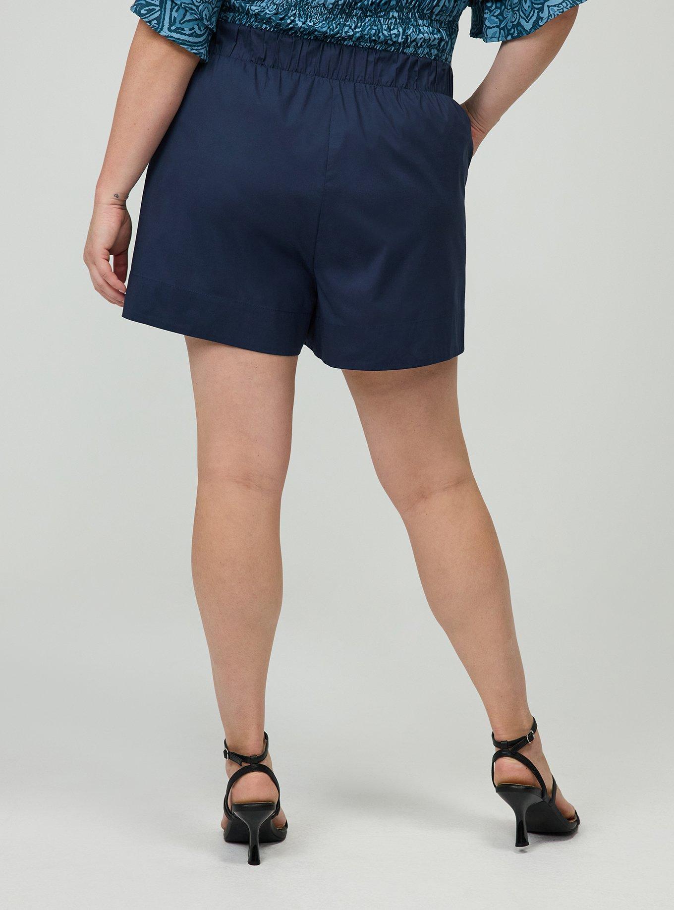 5'' Pull-On Poplin Short, TOTAL ECLIPSE, alternate