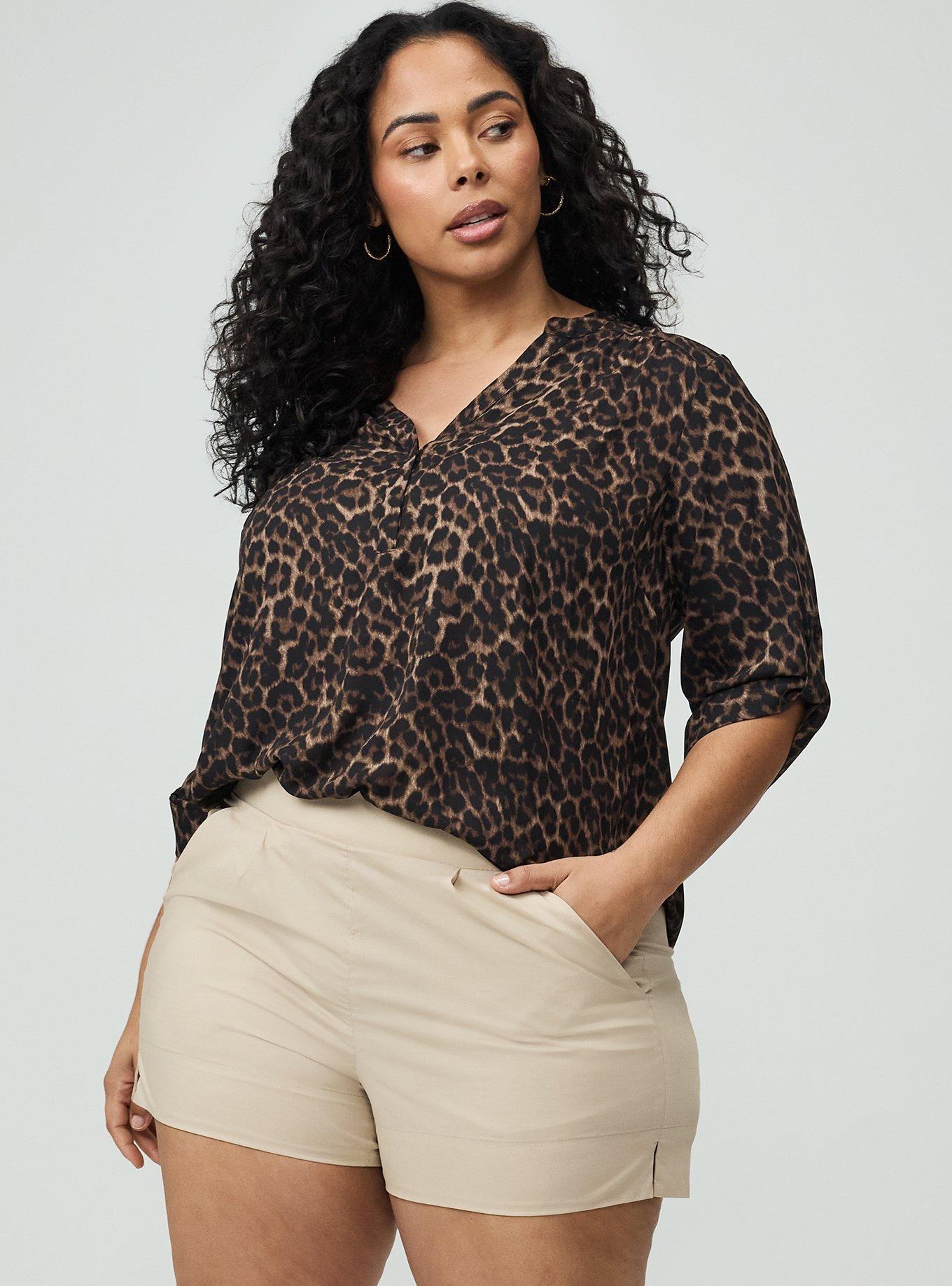 5'' Pull-On Poplin Short, VINTAGE KHAKI, alternate