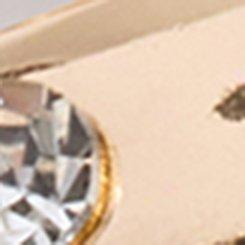 Plus Size Rhinestone Stack Ring Set, GOLD, swatch