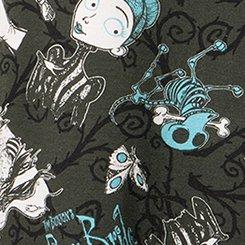 Corpse Bride Lounge Gown, CORPSE BRIDE PHANTOM COLLAGE, swatch