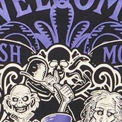 Disney Haunted Mansion Sleep Tank, WELCOME FOOLISH MORTALS BLACK, swatch
