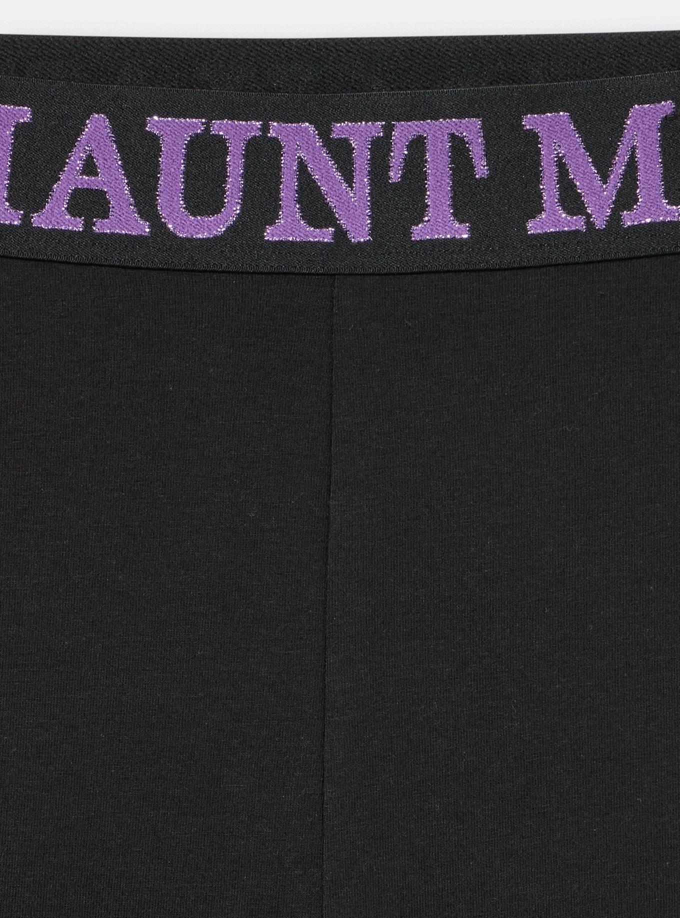 Cotton High-Rise Shortie Panty, HAUNT ME RICH BLACK, alternate