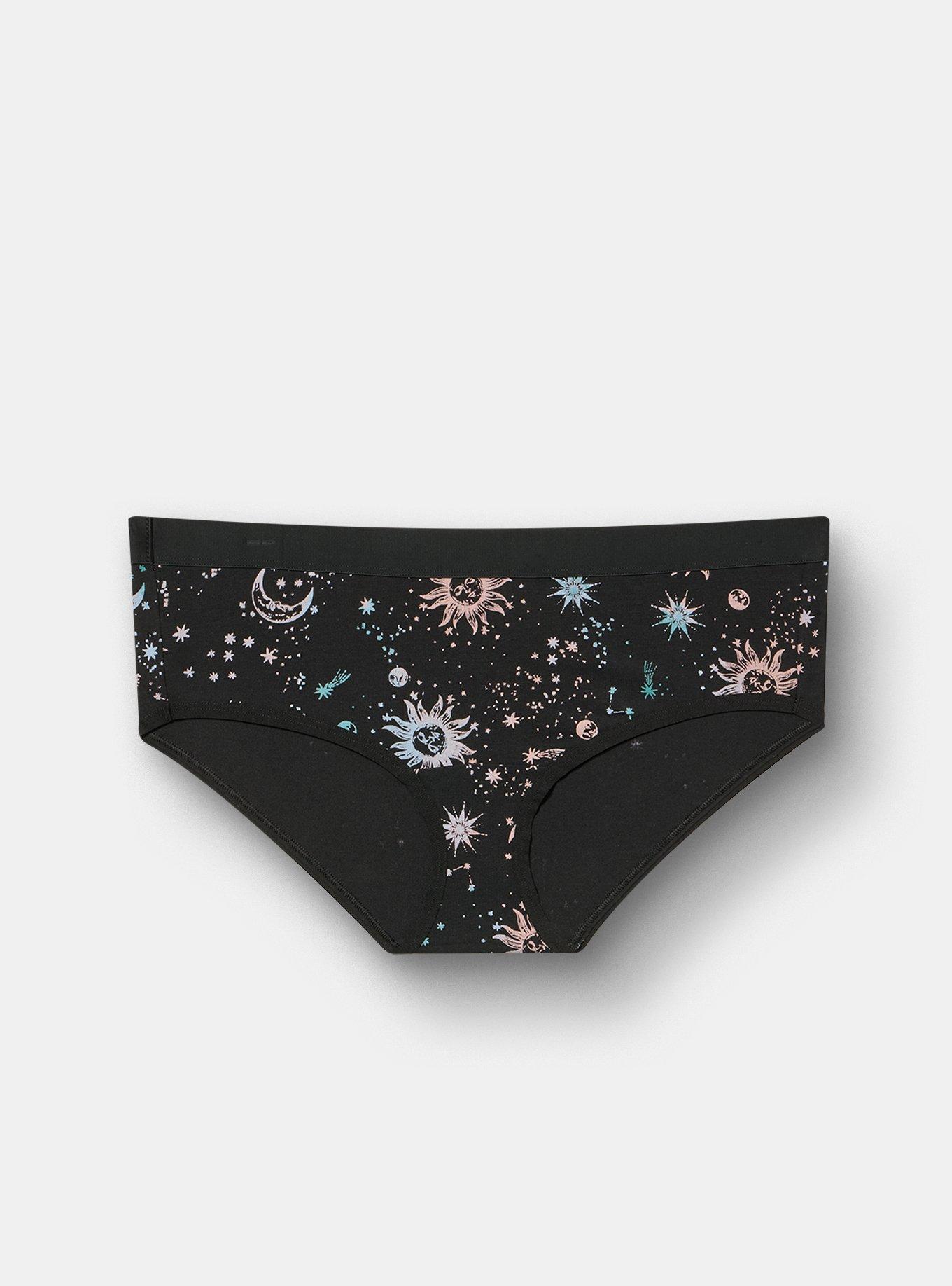 5-Pack Cotton Mid-Rise Hipster Panty, MULTI, alternate