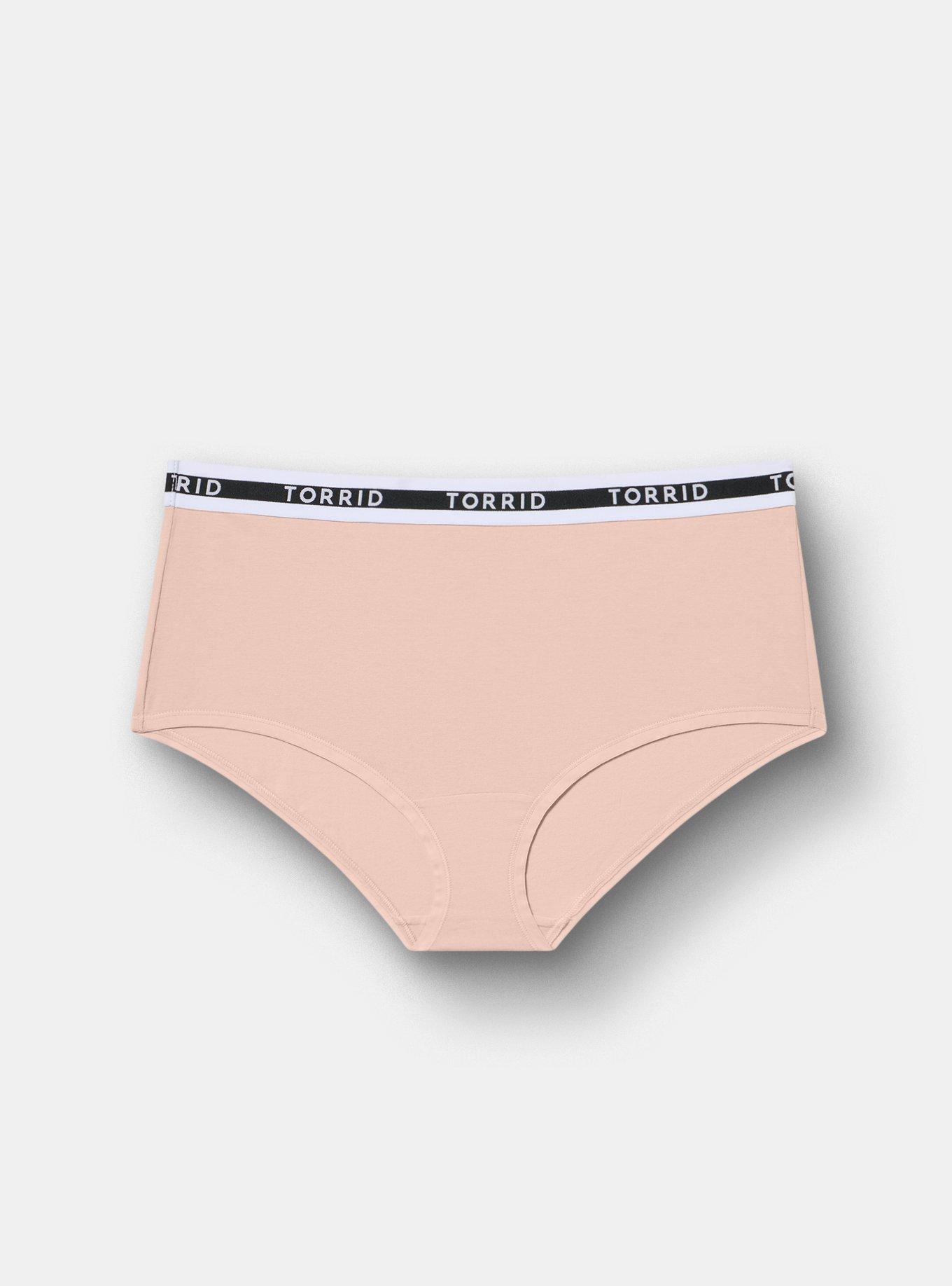 5-Pack Cotton Logo Brief Panty, MULTI, alternate