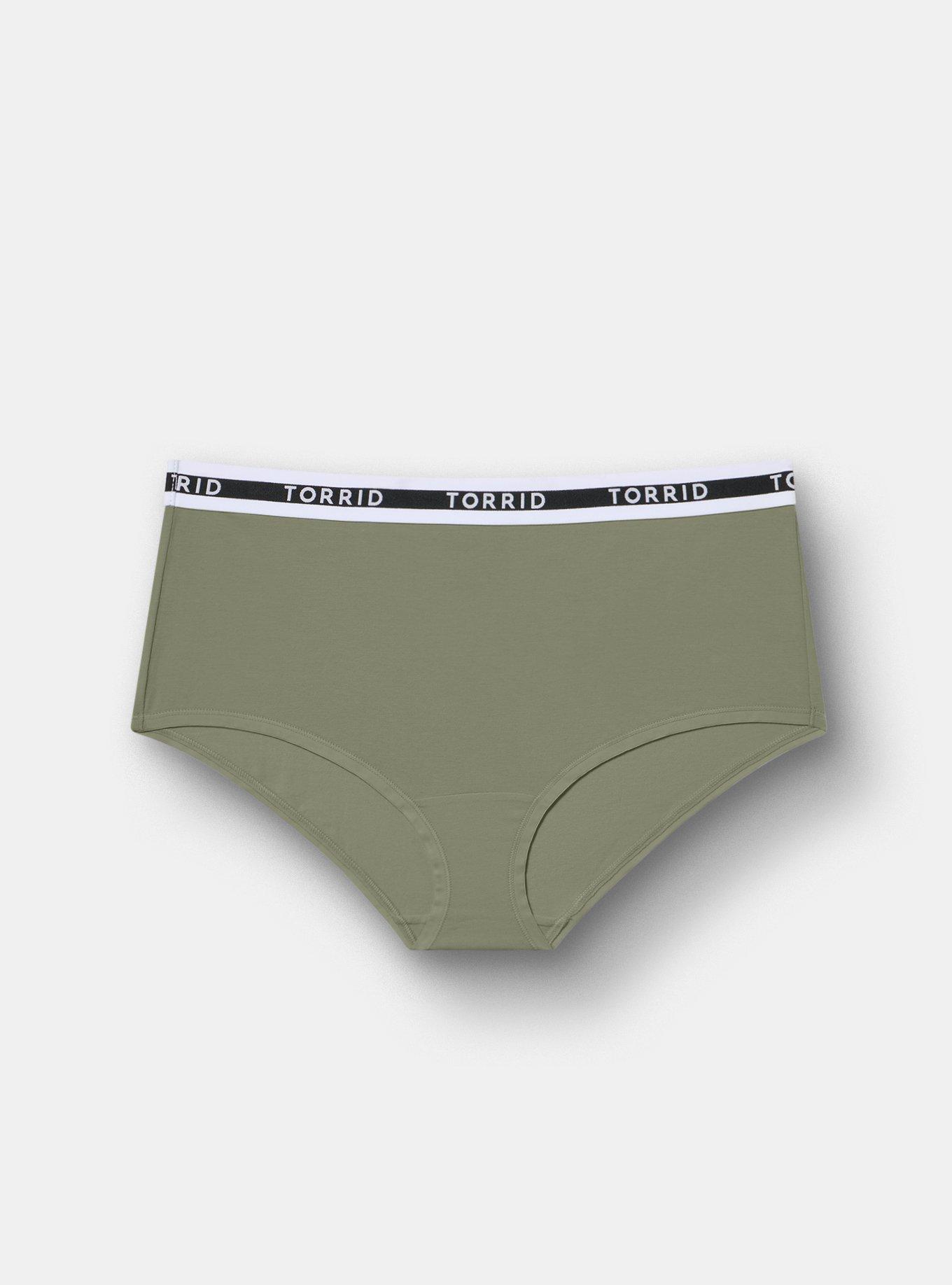 5-Pack Cotton Logo Brief Panty, MULTI, alternate