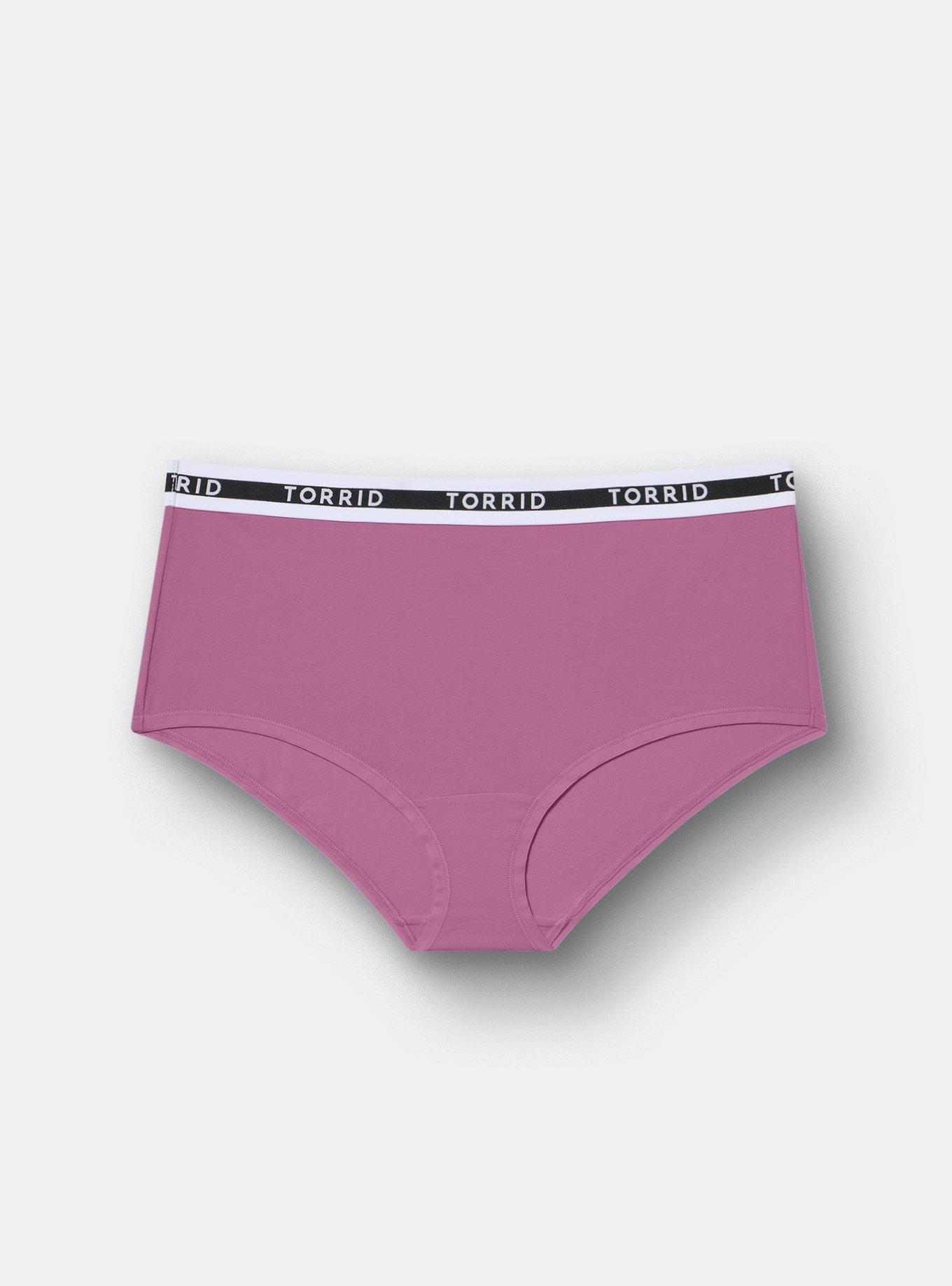 5-Pack Cotton Logo Brief Panty, MULTI, alternate