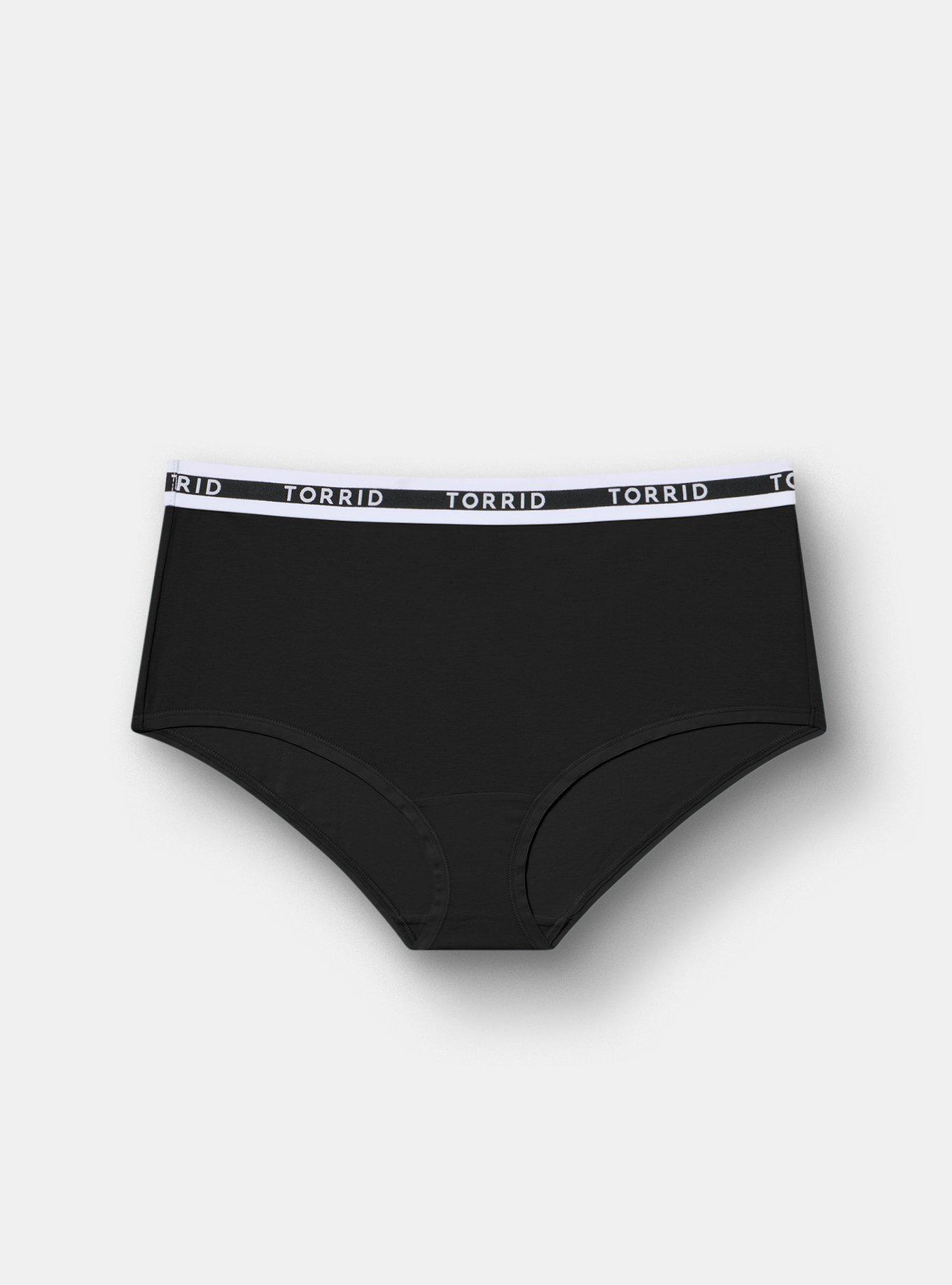 5-Pack Cotton Logo Brief Panty, MULTI, alternate