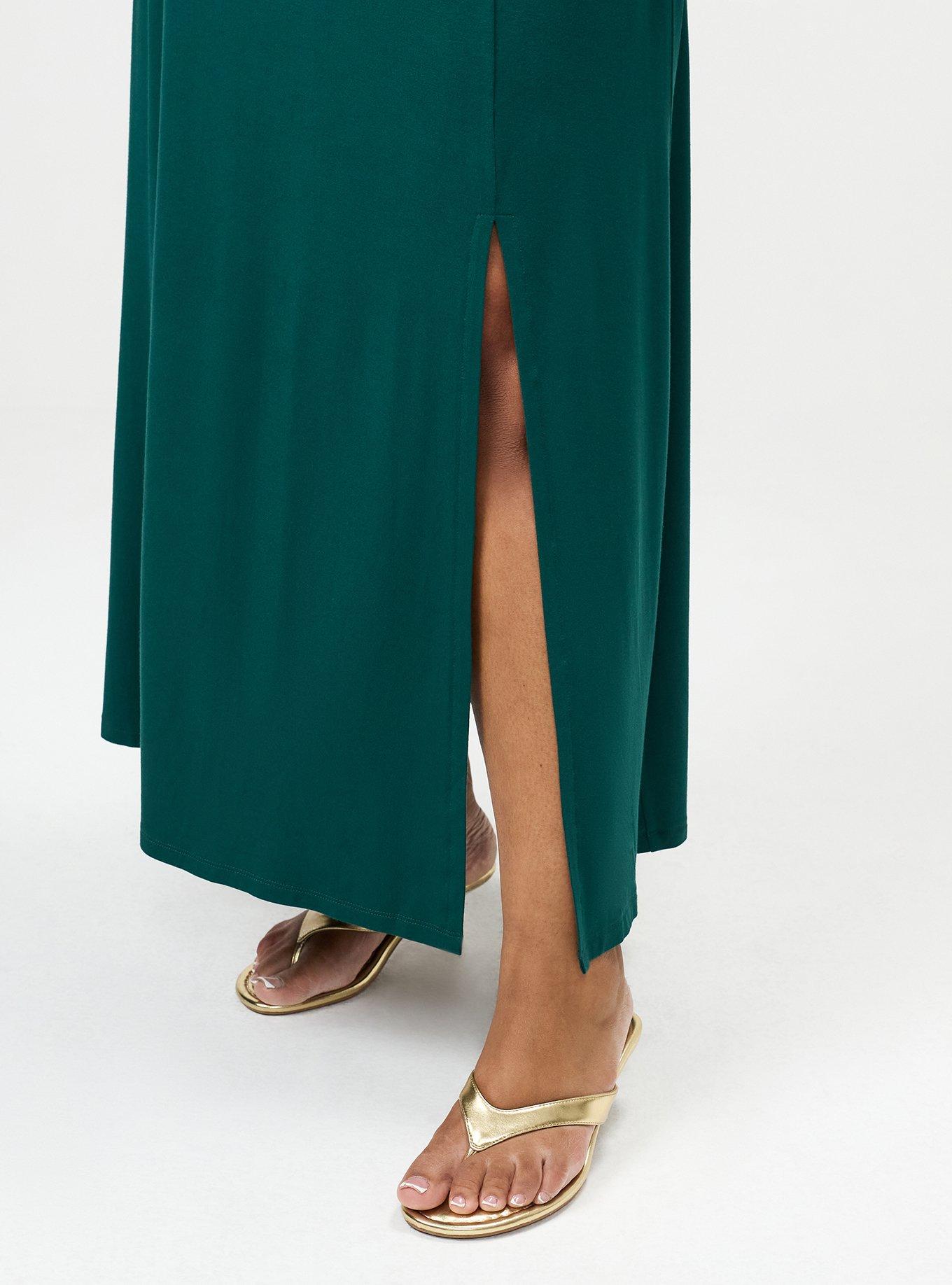 Super Soft Column Maxi Skirt, BOTANICAL GARDEN, alternate