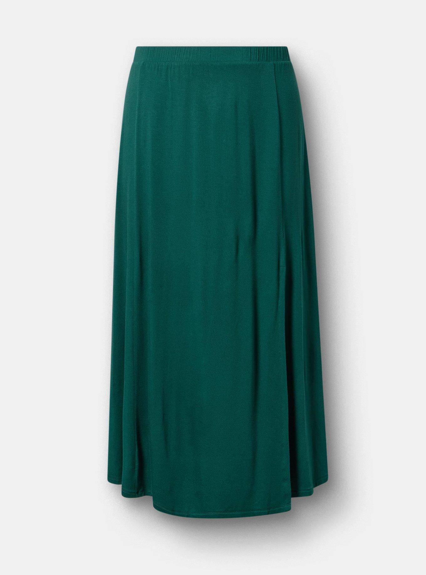 Super Soft Column Maxi Skirt, BOTANICAL GARDEN, hi-res