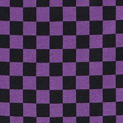 Plus Size Cotton High-Rise Cheeky Panty, SUNNY CHECK PURPLE MAGIC, swatch