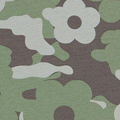 Plus Size Cotton High-Rise Cheeky Panty, DAISY CAMO OLIVE, swatch