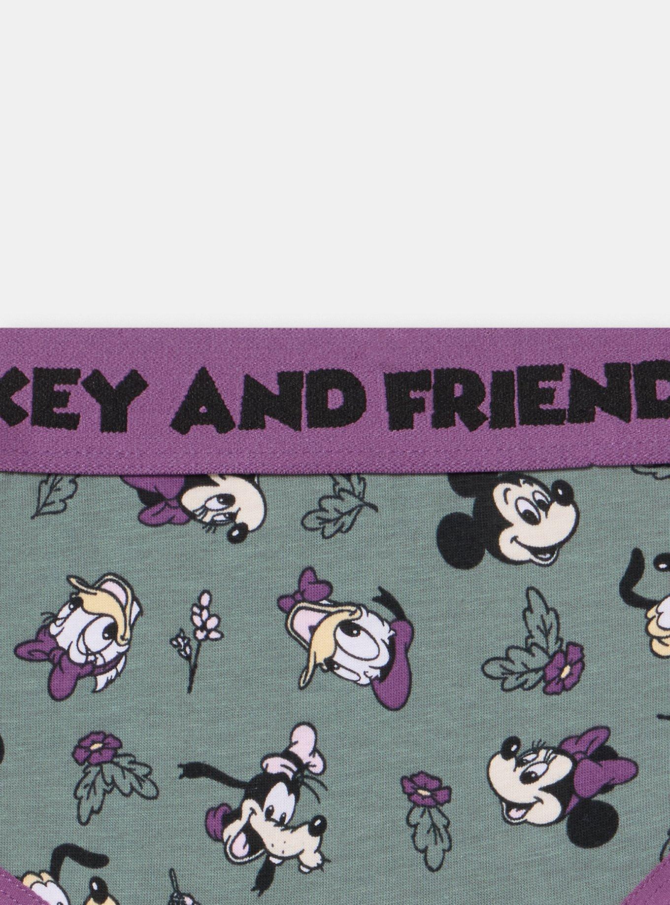Mickey Mouse Mid-Rise Cotton Hipster Panty, MULTI, alternate