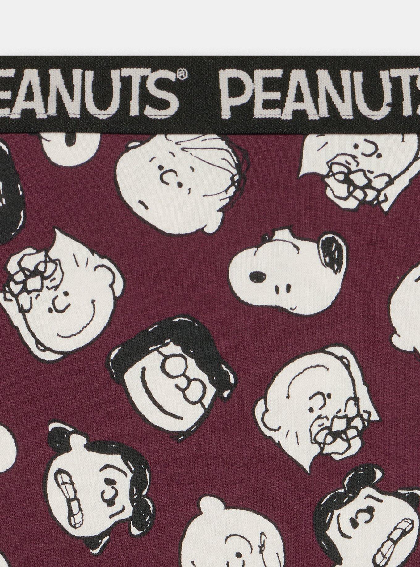 Peanuts Mid-Rise Cotton Brief Panty, MULTI, alternate