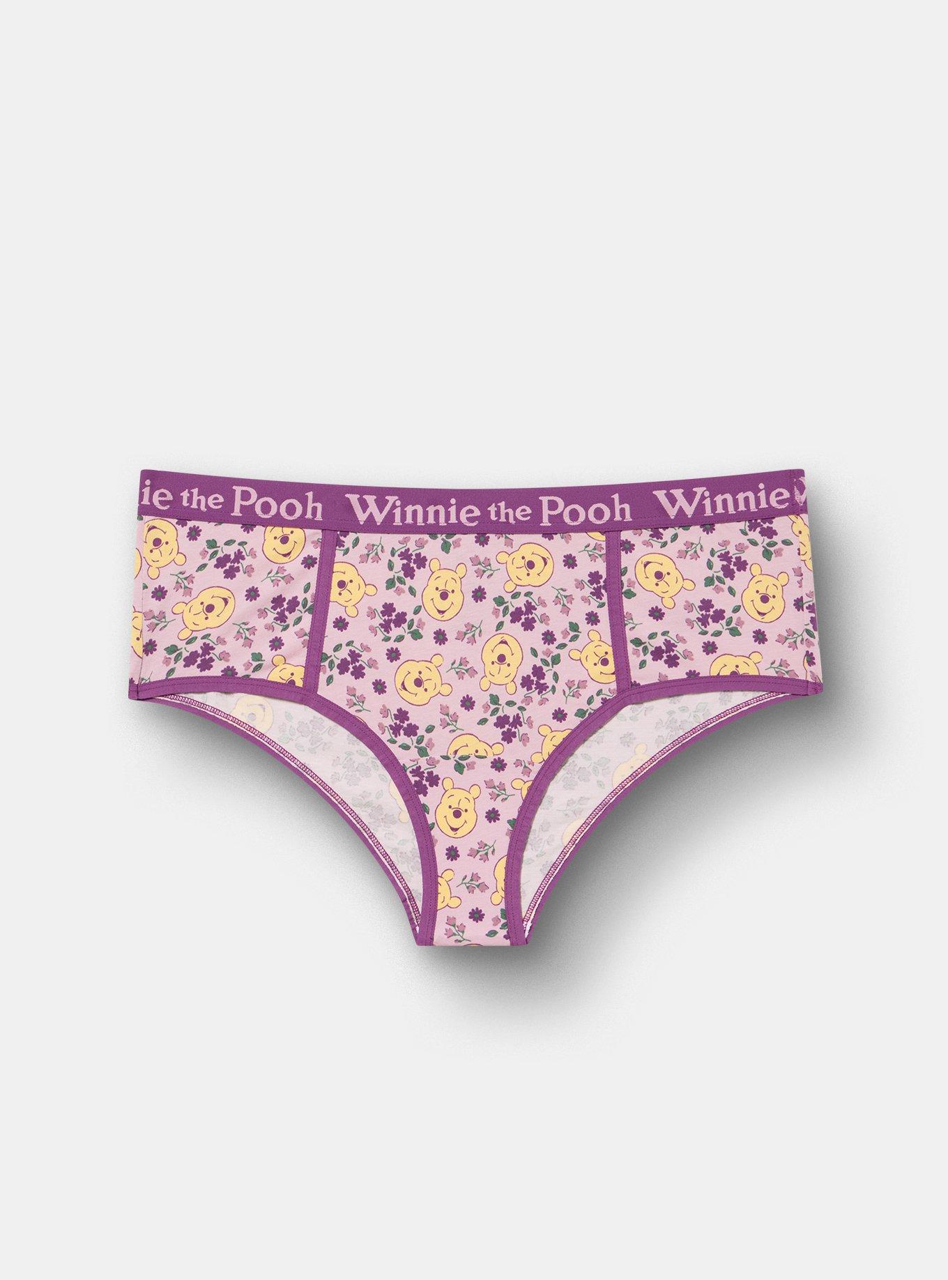 Winnie The Pooh Mid-Rise Cotton Cheeky Panty, MULTI, hi-res