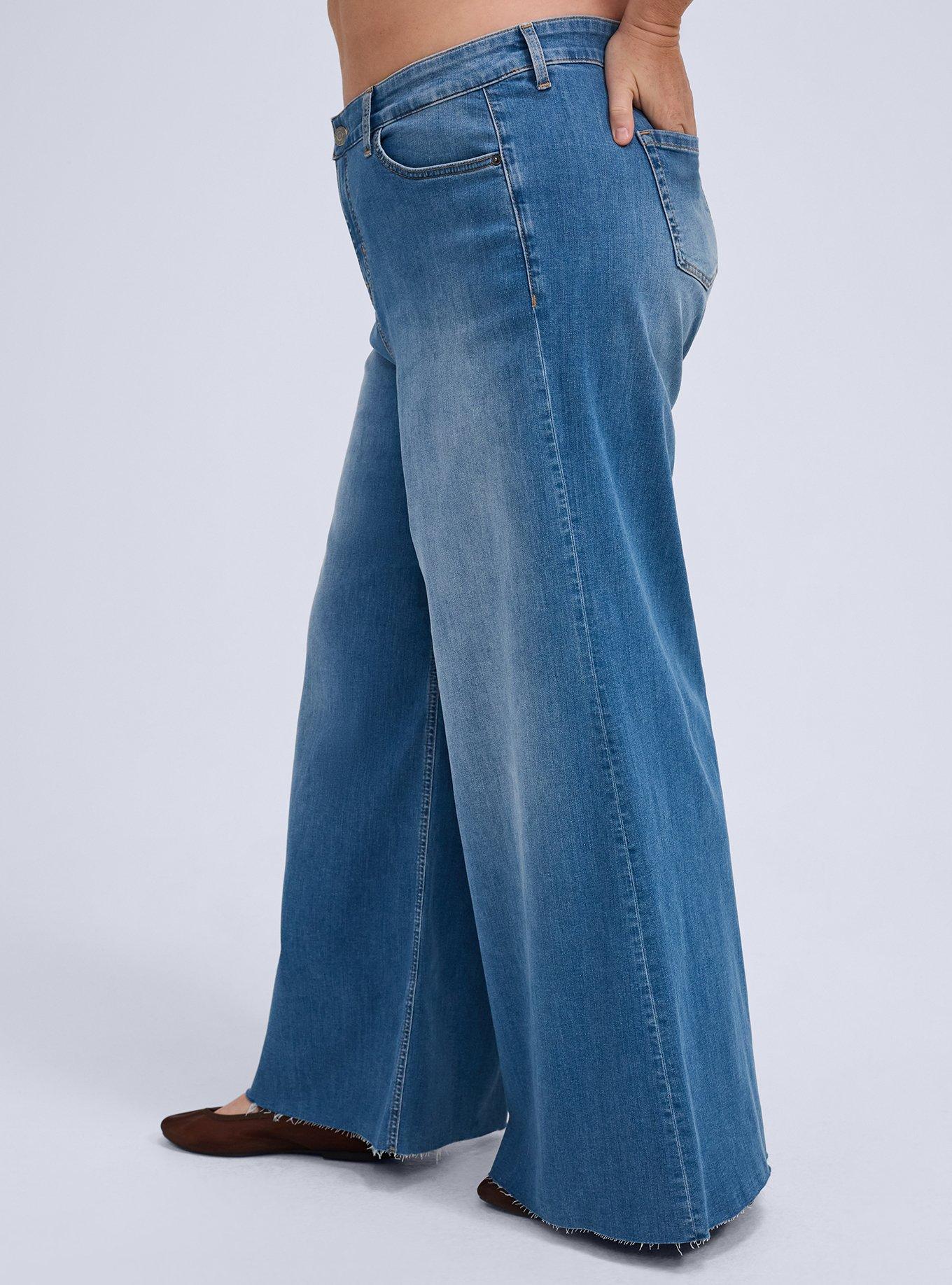 Belle Isle Palazzo Jeans, SWEET TEA, alternate