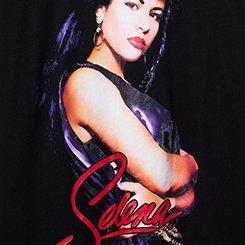 Plus Size Selena Classic Cotton Crew Tee, DEEP BLACK, swatch