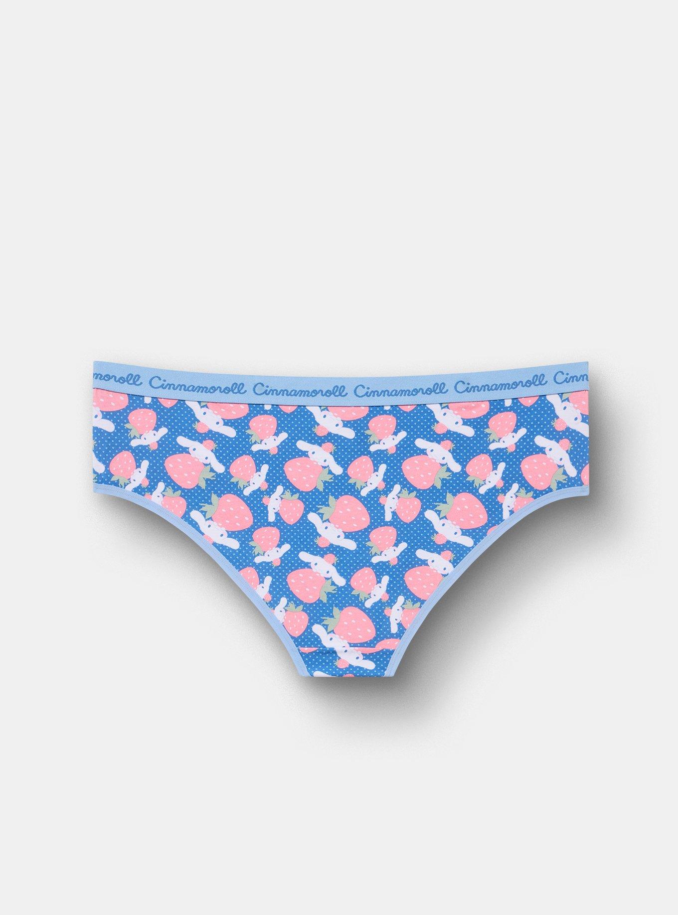 Cinnamoroll Mid-Rise Cotton Hipster Paty, MULTI, alternate